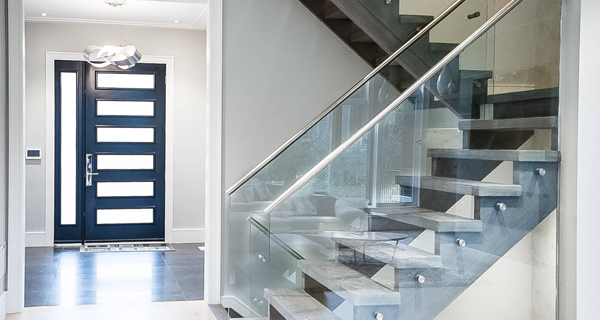 Berman Stairs custom staircase design modern traditional manufacturer stair instal Campden ON